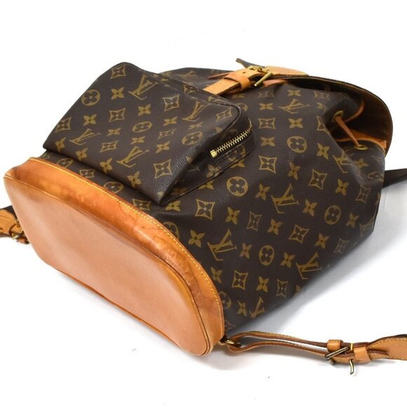 🔥EXTRA LARGE🔥 Authentic Louis Vuitton Monogram Montsouris GM Backpack Bag LV - Picture 16 of 16